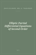 Portada de Elliptic Partial Differential Equations of Second Order