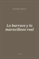 Portada de Lo barroco y lo maravilloso real