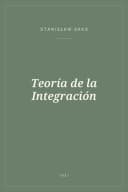 Portada de Teoría de la Integración