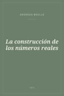Portada de La construcción de los números reales