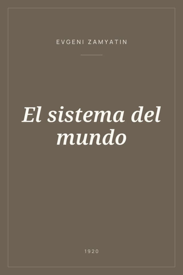 Portada de El sistema del mundo