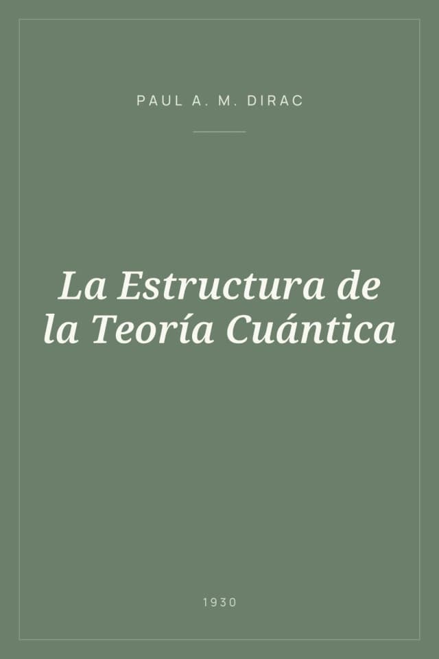 Portada de La Estructura de la Teoría Cuántica