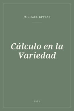 Portada de Cálculo en la Variedad