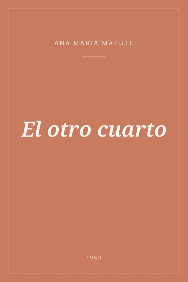Portada de El otro cuarto