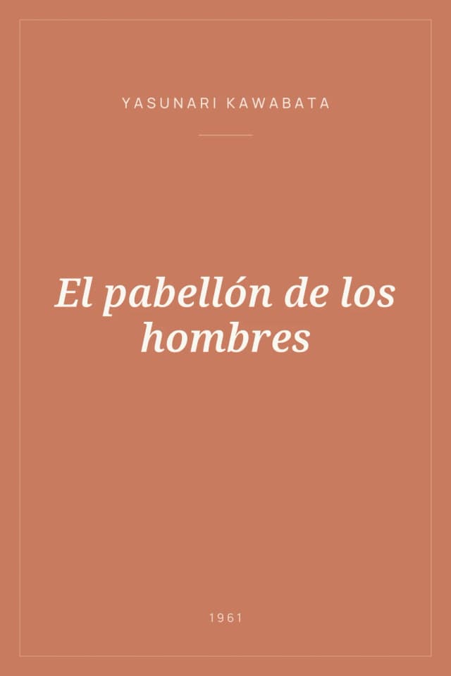Portada de El pabellón de los hombres