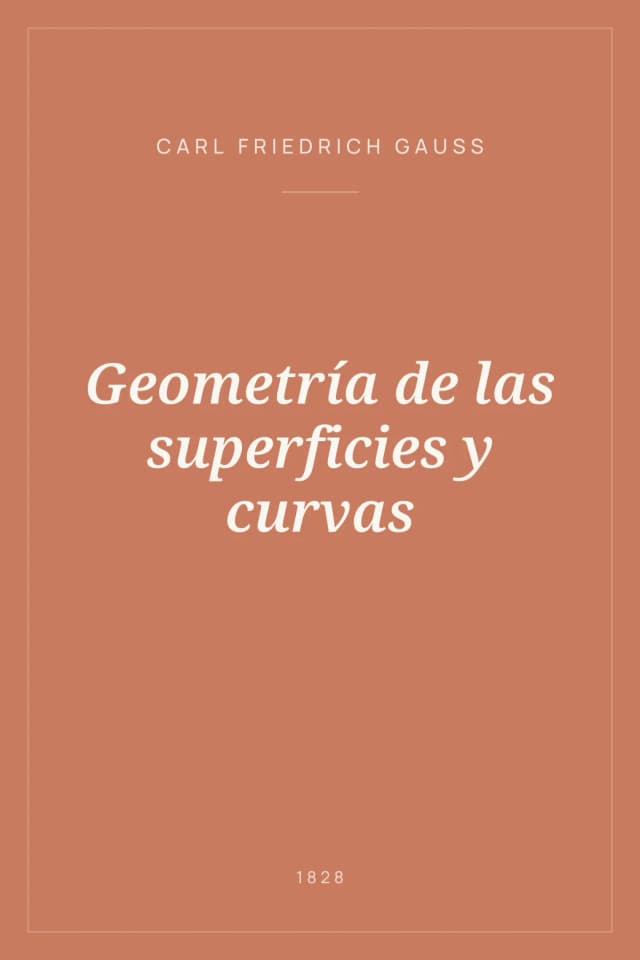 Portada de Geometría de las superficies y curvas