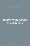Portada de Meditaciones sobre la existencia