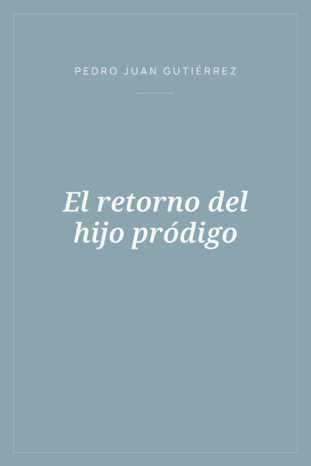 Portada de El retorno del hijo pródigo