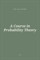 Portada de A Course in Probability Theory