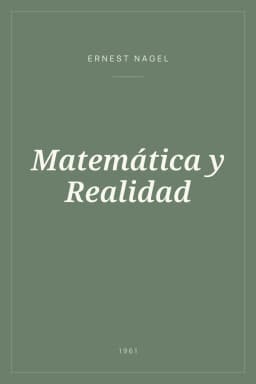 Portada de Matemática y Realidad