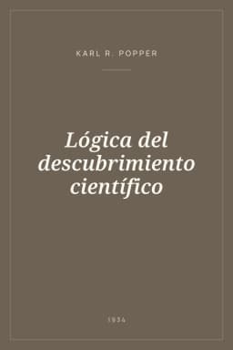 Portada de Lógica del descubrimiento científico