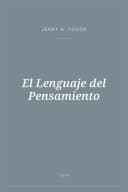 Portada de El Lenguaje del Pensamiento