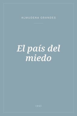 Portada de El país del miedo