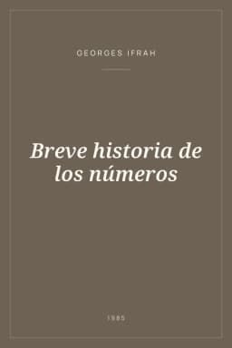 Portada de Breve historia de los números