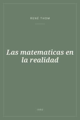 Portada de Las matematicas en la realidad