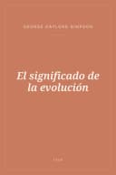 Portada de El significado de la evolución