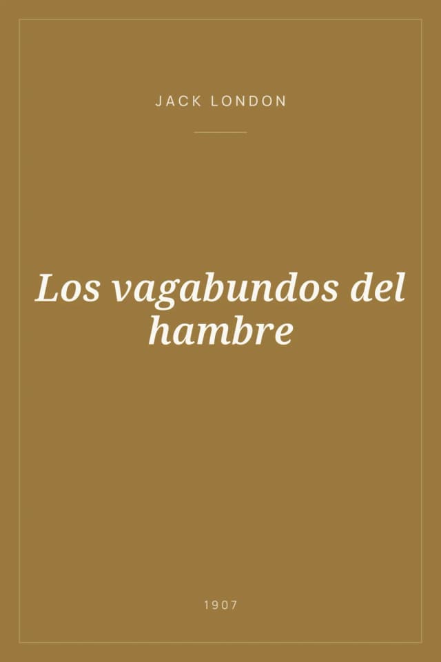 Portada de Los vagabundos del hambre
