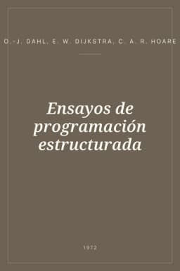 Portada de Ensayos de programación estructurada