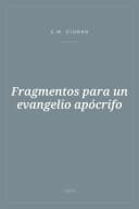 Portada de Fragmentos para un evangelio apócrifo