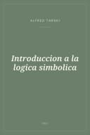 Portada de Introduccion a la logica simbolica
