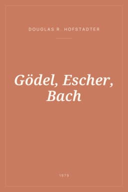 Portada de Gödel, Escher, Bach