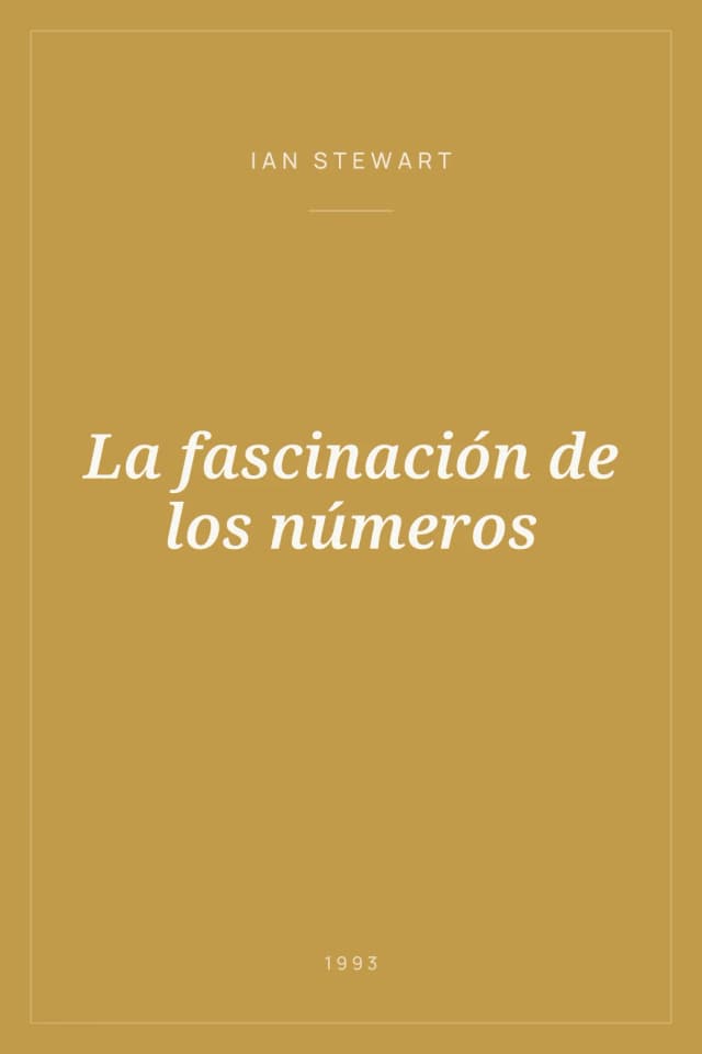 Portada de La fascinación de los números
