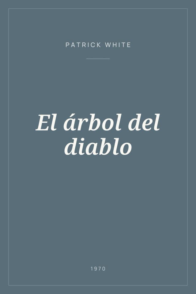 Portada de El árbol del diablo