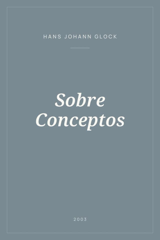 Portada de Sobre Conceptos