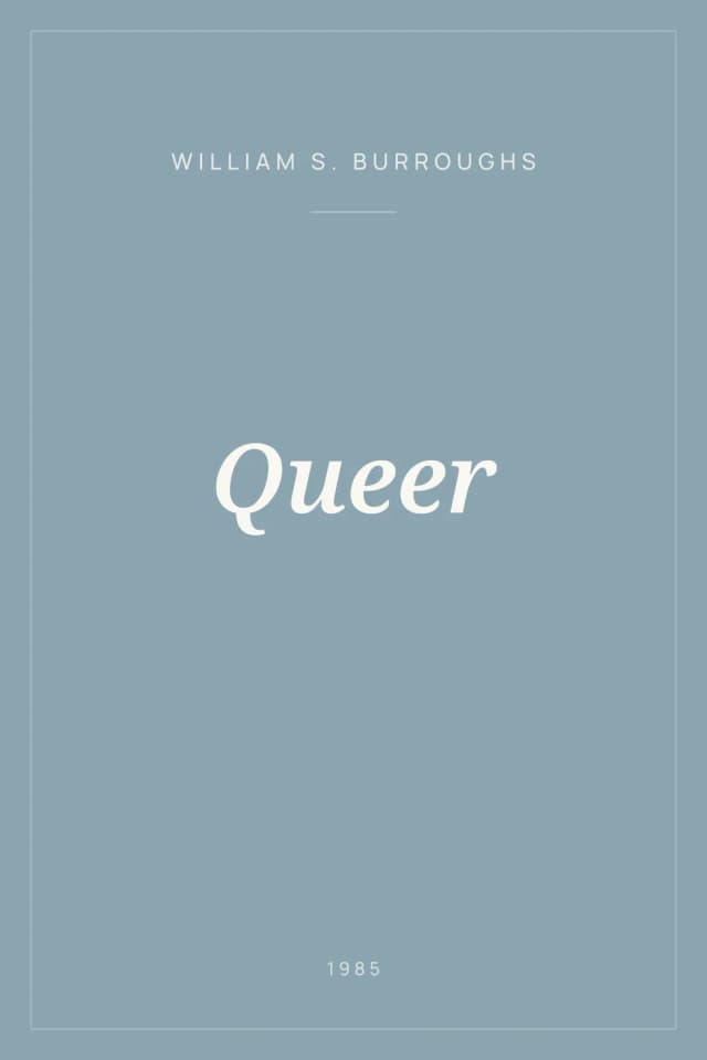 Portada de Queer