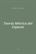 Portada de Teoría Métrica del Espacio