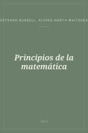 Portada de Principios de la matemática