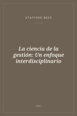 Portada de La ciencia de la gestión: Un enfoque interdisciplinario