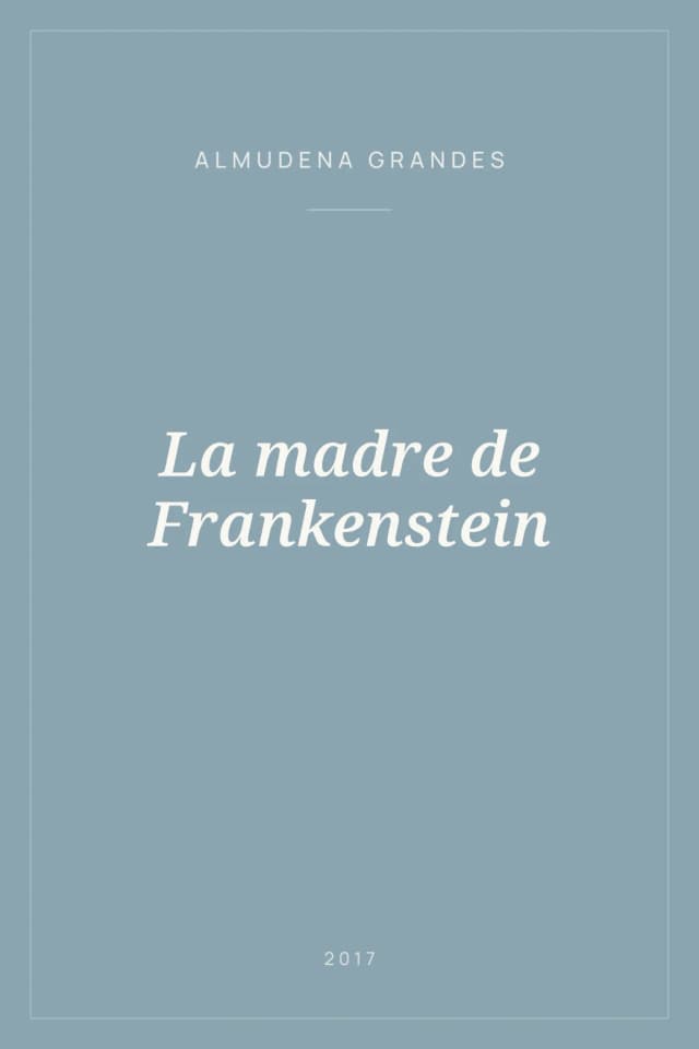 Portada de La madre de Frankenstein