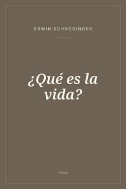 Portada de ¿Qué es la vida?