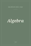 Portada de Algebra