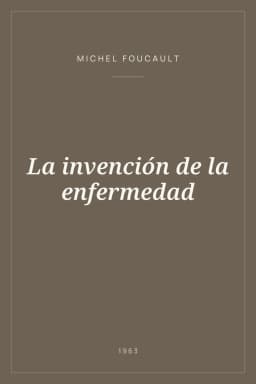 Portada de La invención de la enfermedad