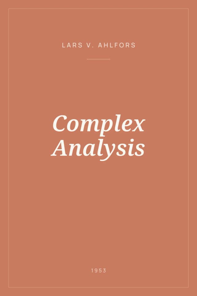 Portada de Complex Analysis