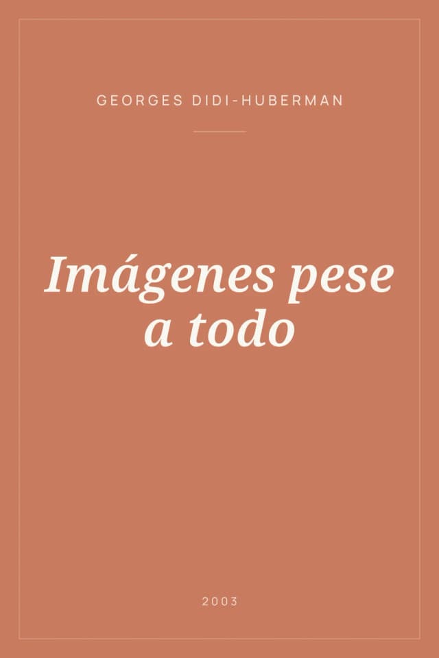 Portada de Imágenes pese a todo