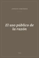 Portada de El uso público de la razón
