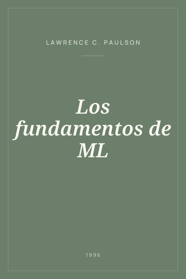 Portada de Los fundamentos de ML