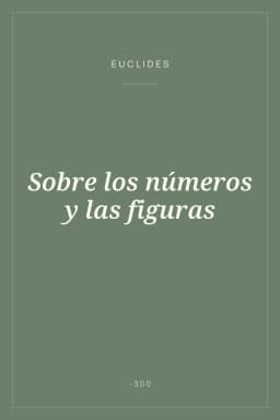 Portada de Sobre los números y las figuras