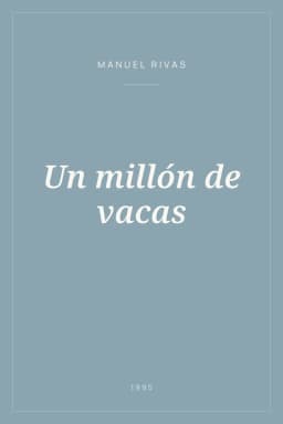 Portada de Un millón de vacas