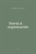Portada de Teoría de la organización