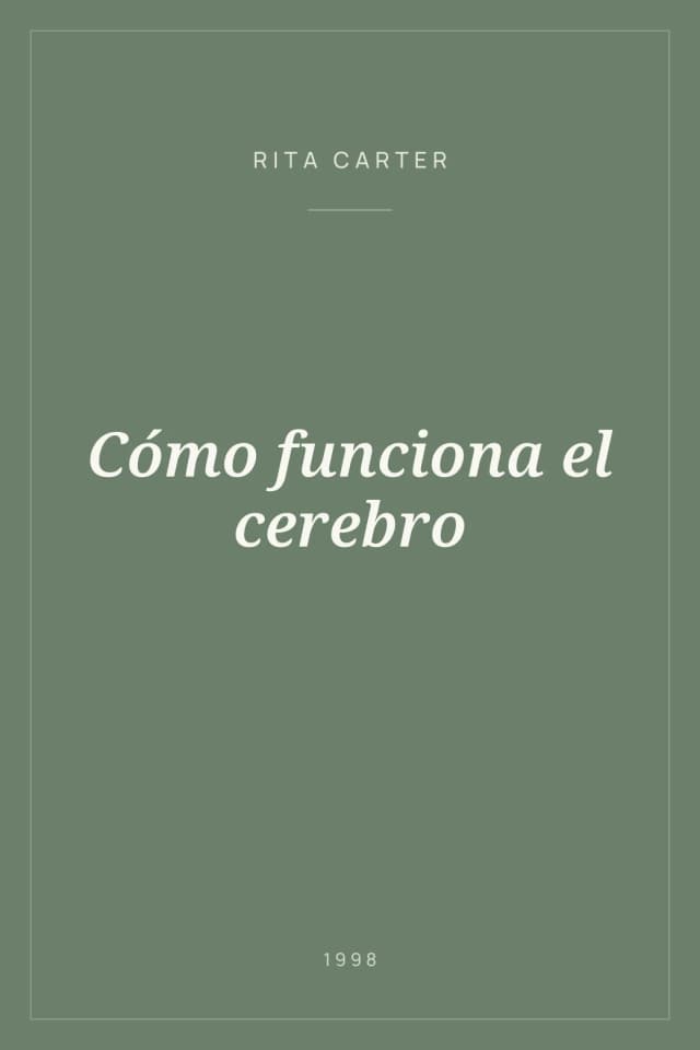 Portada de Cómo funciona el cerebro