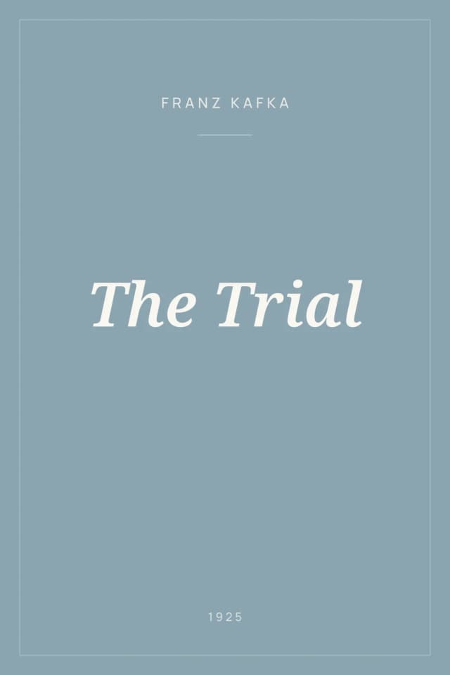 Portada de The Trial