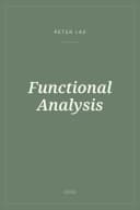 Portada de Functional Analysis