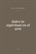 Portada de Sobre lo espiritual en el arte