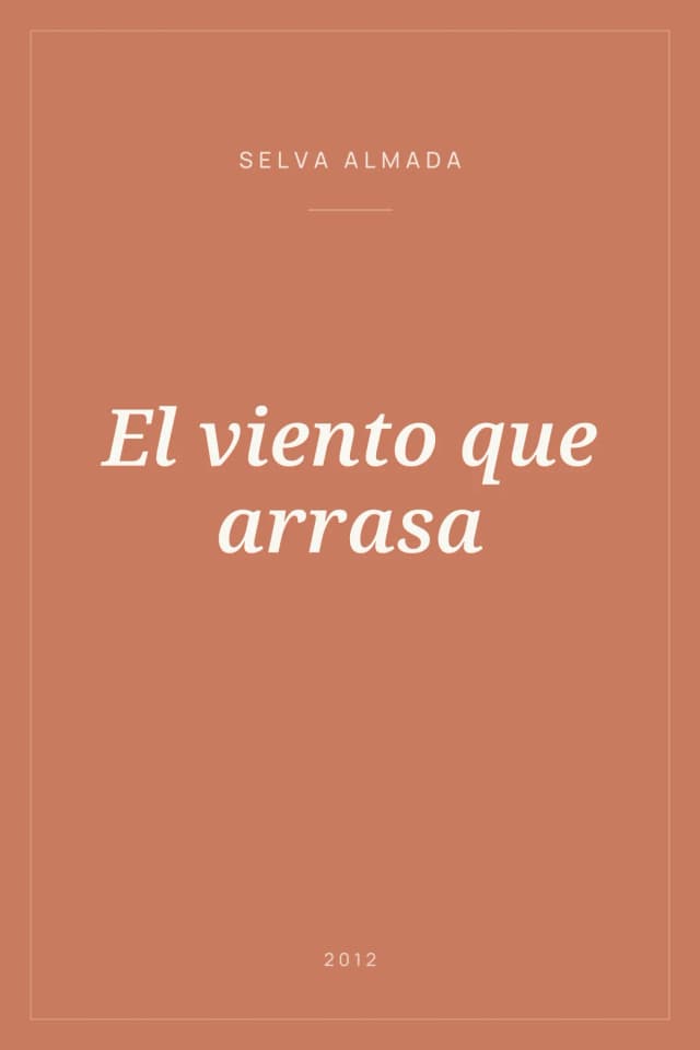Portada de El viento que arrasa