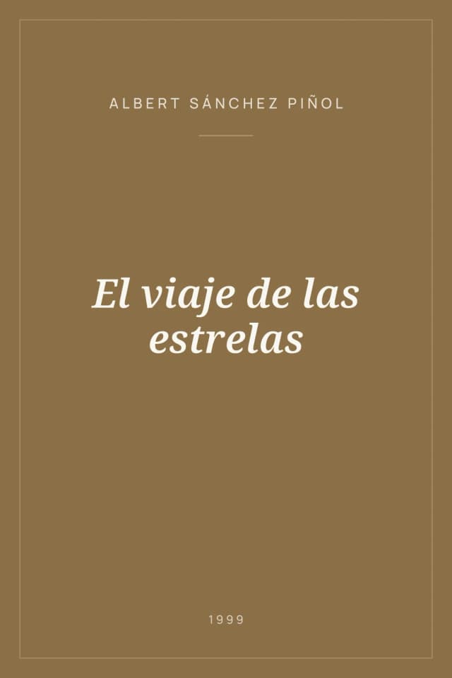 Portada de El viaje de las estrelas