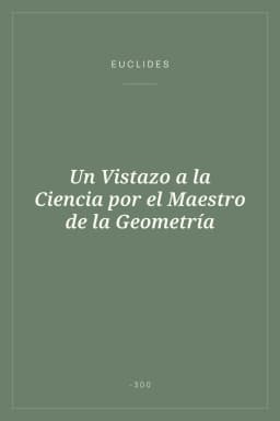 Portada de Un Vistazo a la Ciencia por el Maestro de la Geometría
